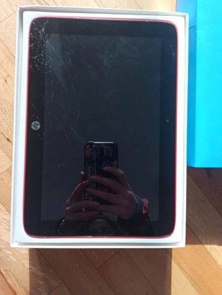 HP Slate 10 HD 3604EL Rosso