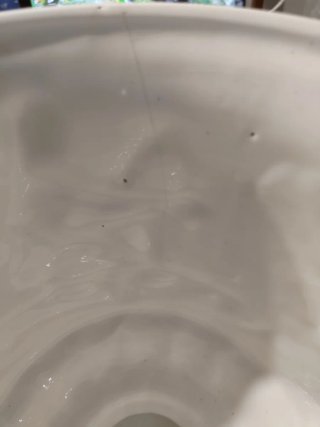 Macetero de loza pintado a mano