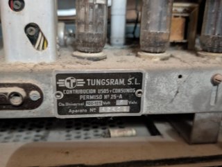Radio Tungsram Venus ¡Con polvo de época!