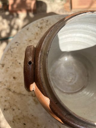 Orza Antigua de Barro Vidriado Pieza de coleccion