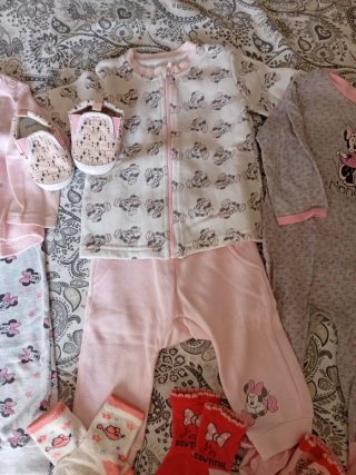 Lote Ropa Bebé Niña Minnie Mouse