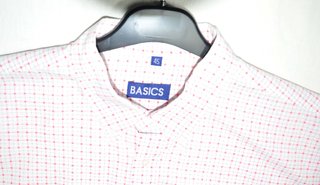 Camisa de manga corta a cuadros