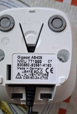 Coppia Cordless Gigaset AS405 con Base Ricarica