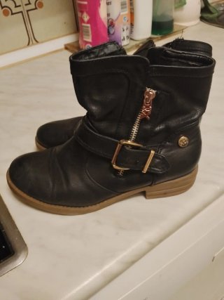 Botines Xti Talla 37 Negros