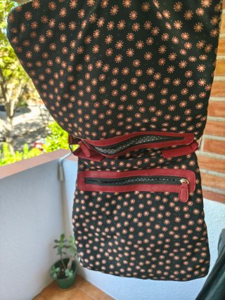 Bolso bandolera estampado