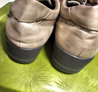 Zapatillas doradas mujer talla 40