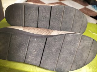 Zapatillas doradas mujer talla 40