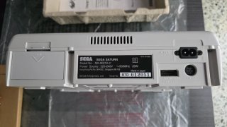 Consola Sega Saturn Blanca NTSC