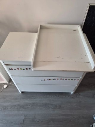 Cambiador de madera Troll Nursery