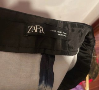 Falda Zara efecto piel tie-dye