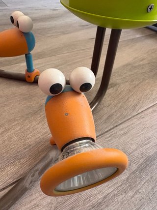 Lámpara infantil con 3 focos