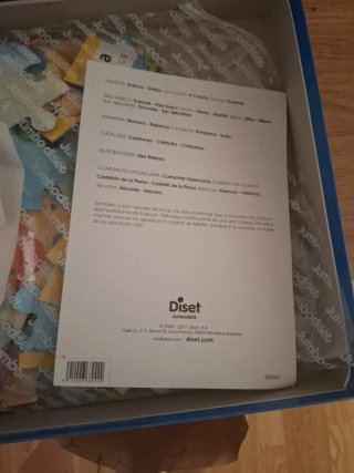 2 Puzzles España Clementoni y Diset