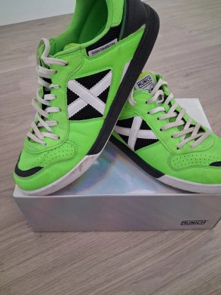 Zapatillas Munich Talla 44 Verde/Negro