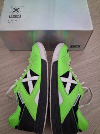 Zapatillas Munich Talla 44 Verde/Negro