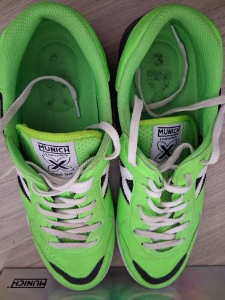 Zapatillas Munich Talla 44 Verde/Negro