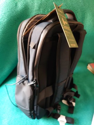 Mochila Samsonite Negra y Gris
