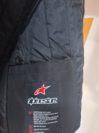 Chaqueta Moto Alpinestars Hombre Negra/Roja