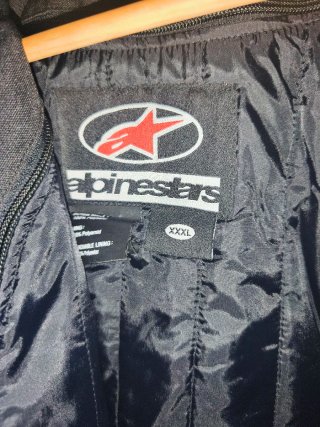 Chaqueta Moto Alpinestars Hombre Negra/Roja