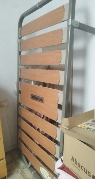 Somier individual Bodyflex madera y metal
