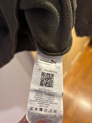 Sudadera Puma Talla S