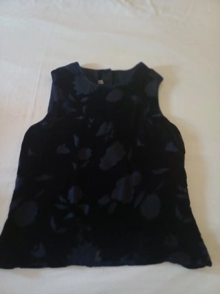 Blusa Zara Terciopelo y Seda
