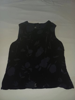 Blusa Zara Terciopelo y Seda