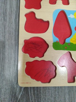 Encajable de madera Granja Goula
