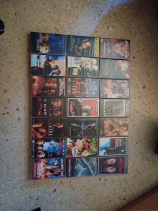 Lote Películas VHS Acción y Suspense