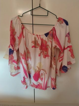 Blusa Bolero Mujer Manga Volantes