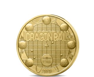 Francia 2026 medalla Dragon Ball