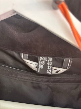 Chaqueta Moto Mujer Difi Negra