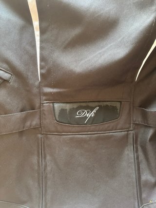 Chaqueta Moto Mujer Difi Negra