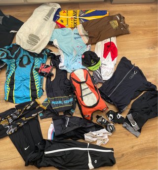 Lote Ropa Ciclismo Maillots Culotes Chaquetas