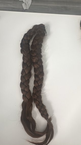 Trenzas Fallera Marrón