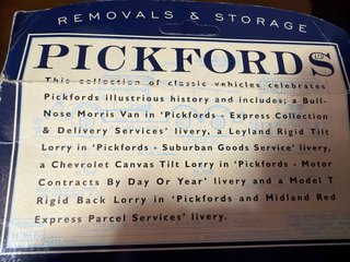 Corgi Pickfords Camión Midland Red