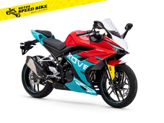 KOVE 350RR Deportiva Roja y Blanca - NUEVA