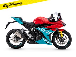 KOVE 350RR Deportiva Roja y Blanca - NUEVA
