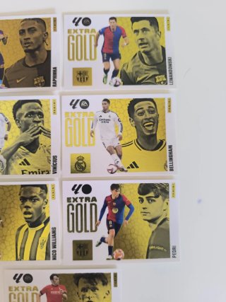 Cromos Panini Extra Gold Fútbol liga este