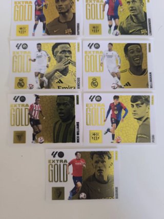 Cromos Panini Extra Gold Fútbol liga este