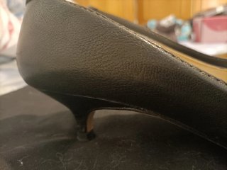 Zapatos Massimo Dutti Piel Negros Talla 38
