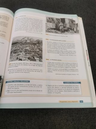 HMC historia del mundo contemporáneo, Bachillerato