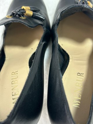 Zapatos de tacón piel Menbur negros T. 38