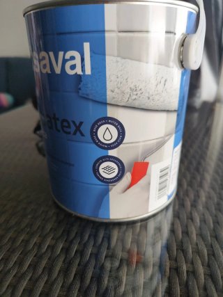 Pintura para azulejos gris, al agua