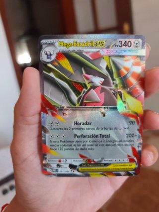 Carta Pokémon Mega-Excadrill EX