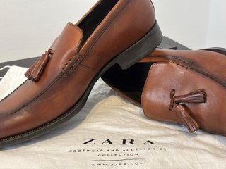 Mocasines Zara con borlas – Piel