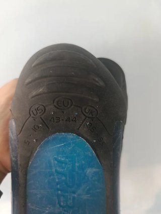 Aletas de natación Tribord azules Talla 43
