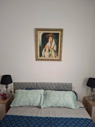 Pintura al óleo sobre lienzo de Carmen Zanón