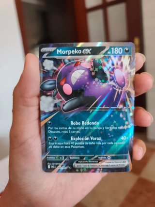 Carta Pokémon Morpeko EX 180 HP