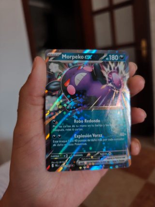 Carta Pokémon Morpeko EX 180 HP