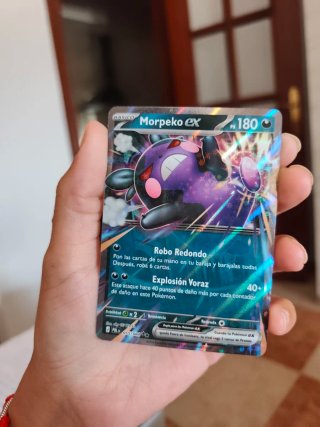 Carta Pokémon Morpeko EX 180 HP